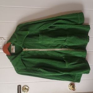 Big Bud Press Corduroy Coastliner Jacket in Green